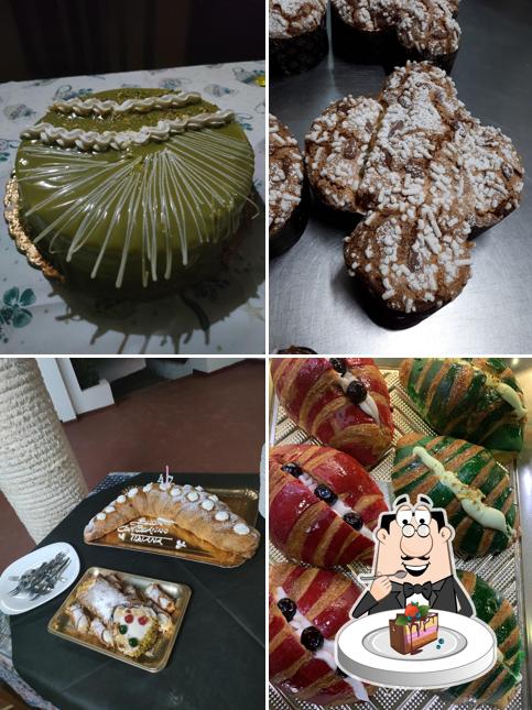 Torta al cioccolato al Bar, Pasticceria e Gelateria "l'Artigiana"