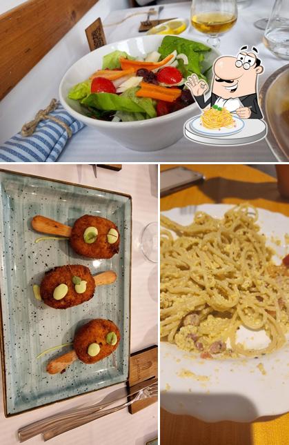 Spaghetti alla carbonara al Bar Ristorante Blanco 2.0