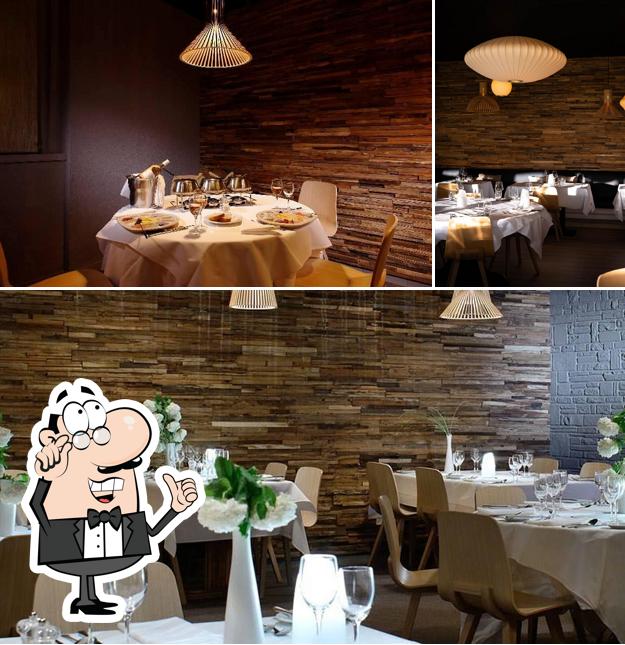 Gli interni di Restaurant Carbon Zermatt by Romain Fornell