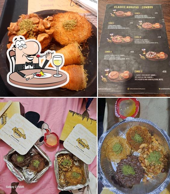 Knafeh at Kunafa World