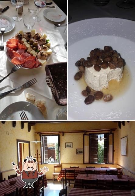 Osteria al Norge si caratterizza per la cibo e interni