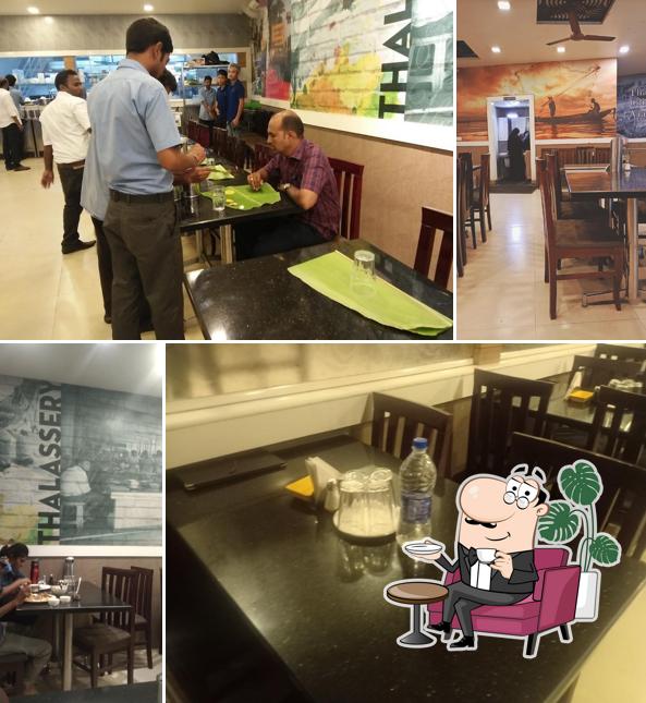 Check out how THALASSERY RESTAURANT looks inside