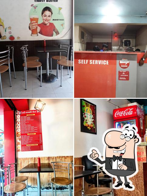 The interior of Tasty Vadapav & Frankie