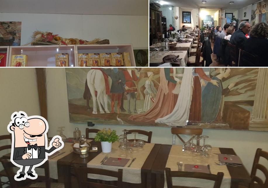 Dai un'occhiata agli interni di La Grotta di San Michele ristorante piazza Bargellini 10 Montevettolini pt