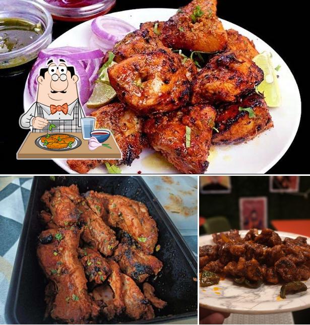 Chicken wings at Cravings & More