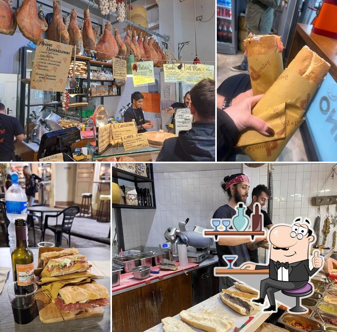 Gli interni di Il Punto Panino