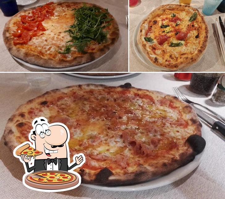 Prenditi tra le svariate varianti di pizza