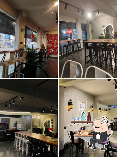 The interior of KOHA (Koaffee Haus)