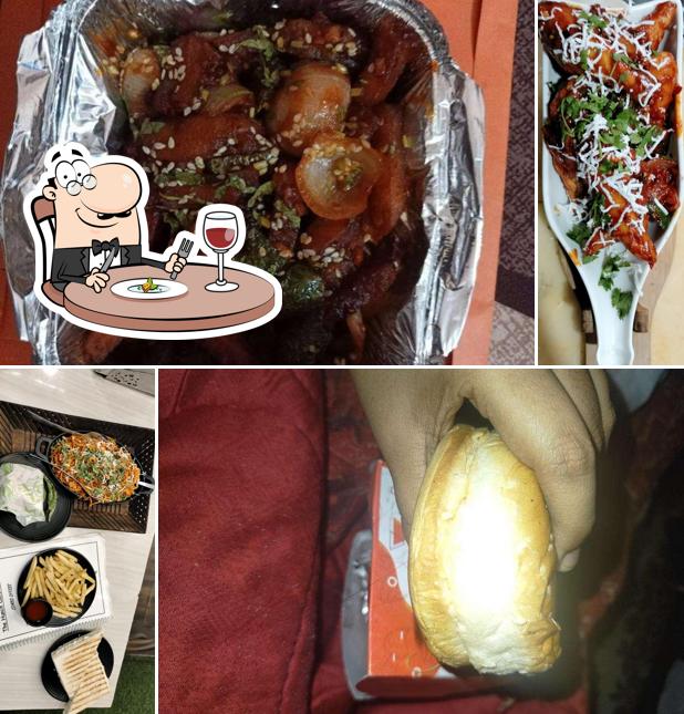 Food at The Hunch Cafe