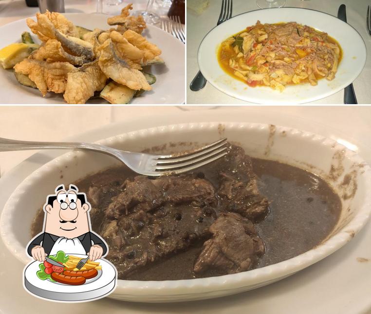 Cibo al Ristorante Cafaggi