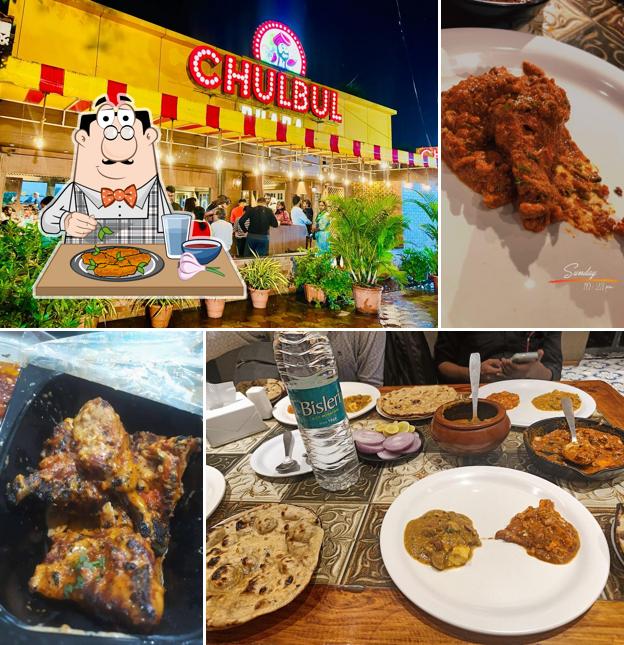 Chicken wings at Chulbul Dhaba