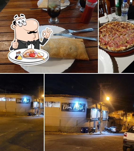 Peça pizza no Dom Petrô
