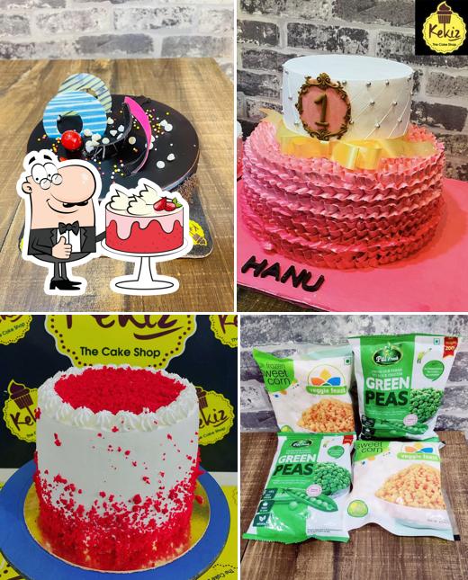 Red velvet cake at Kekiz The Cake Shop