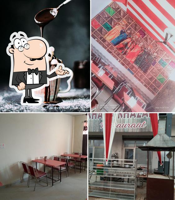 This is the photo displaying interior and food at Khana Khazana Restaurant
