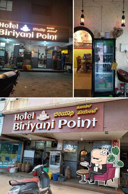 The restaurant's interior and exterior