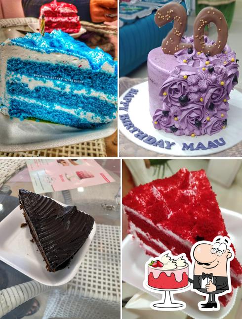 Red velvet cake at Cakes n craft
