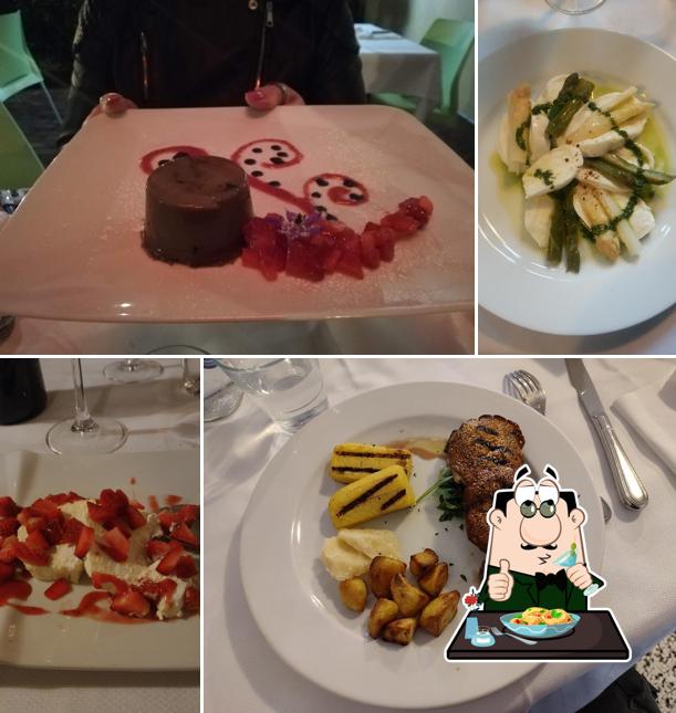 Mousse al cioccolato al Osteria Ristorante Jodo