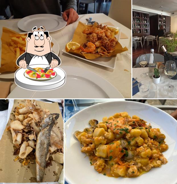 Gnocchi al Ristorante Borgo Marinaro. Porto Recanati
