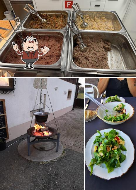 Platti al auberge du hameau