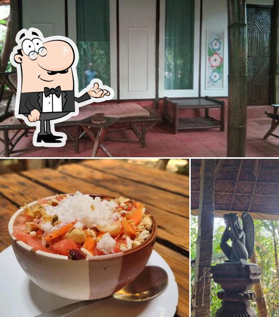 The interior of BHAKTI KUTIR