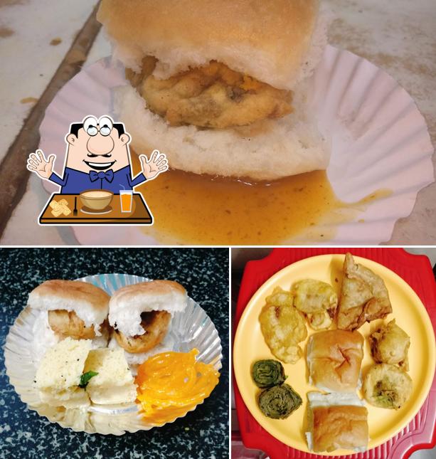 This is the image displaying food and interior at Bholanath Sweet and Farsan Mart