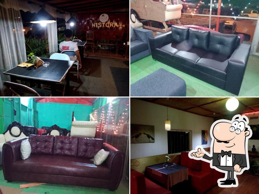 The interior of Histora