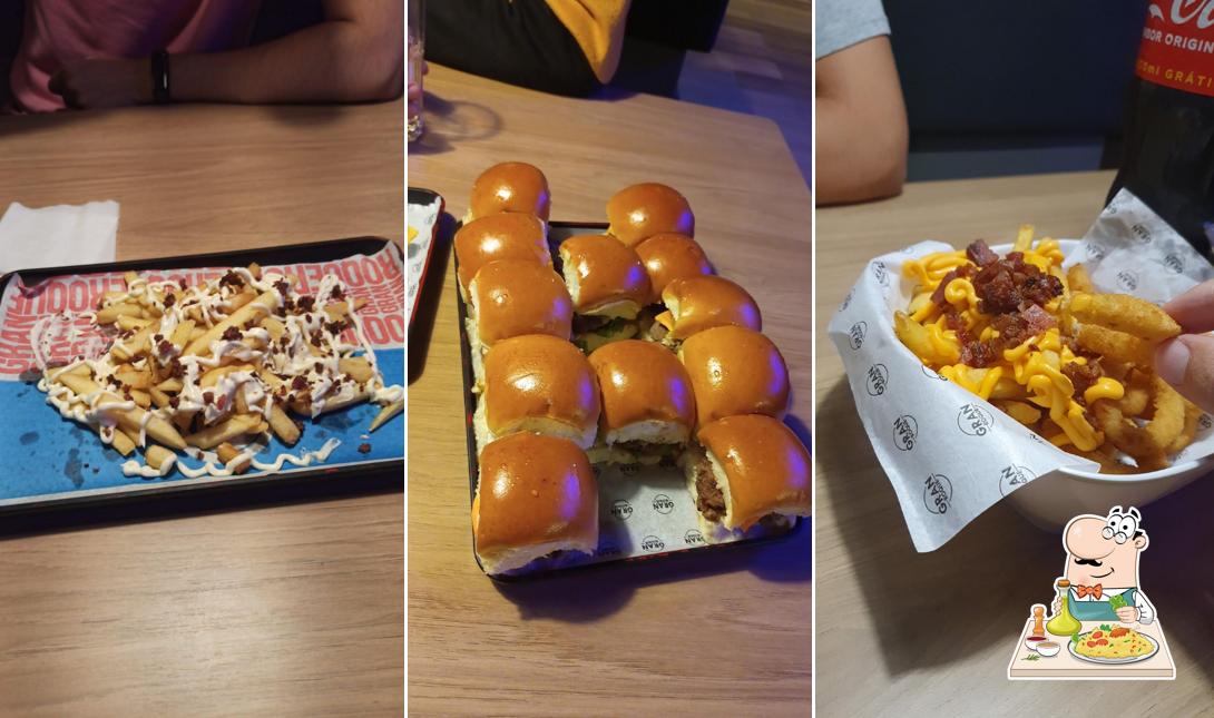 Batata frita com queijo em Gran Roque Hamburgueria