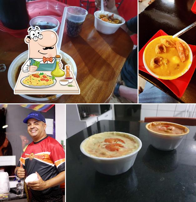 Sopa de abóbora moranga em Irani e Toinho Self-Service de Caldinhos