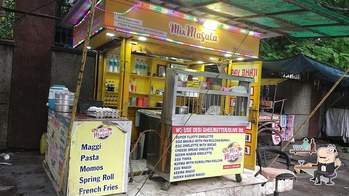 The interior of Mix Masala