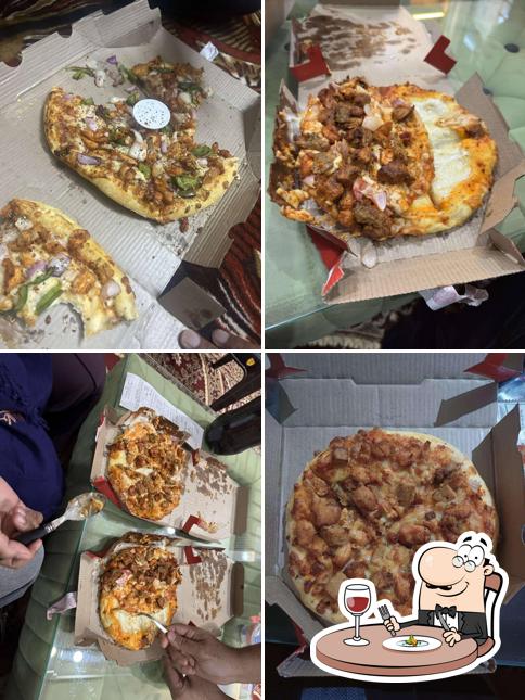 Food at Pizza Wings, Bathindi