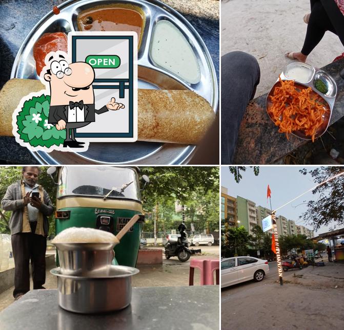 Among various things one can find exterior and food at Sakkat Thindi