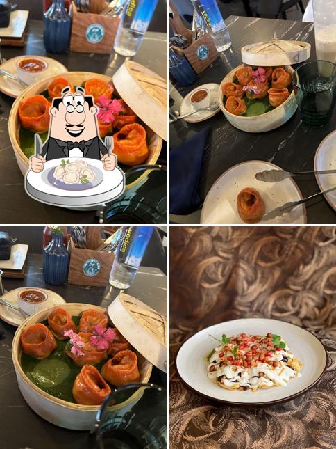 Dumplings at Travellers Palm Cafe & Dining