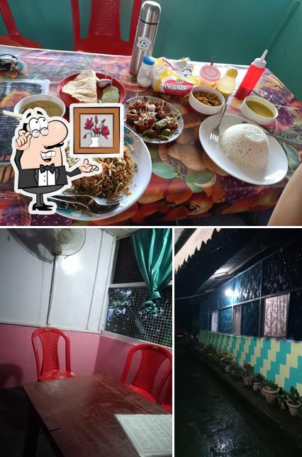 The interior of Talar's View Point Restaurant
