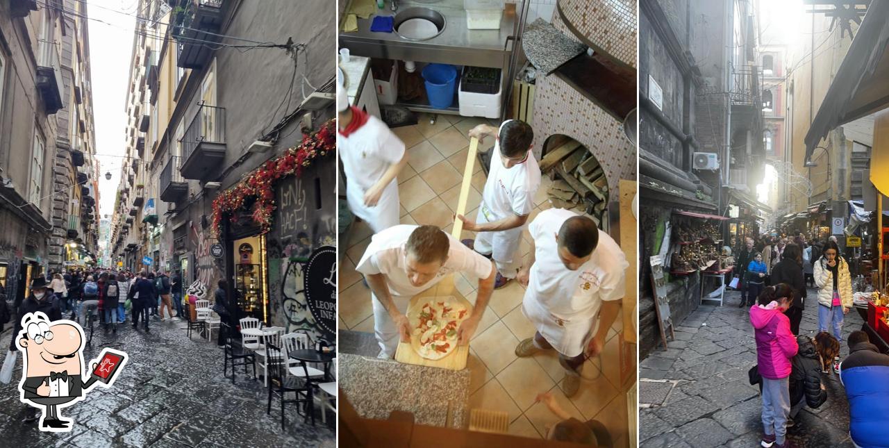 Goditi la vista dagli esterni di Trattoria e Pizzeria Spaccanapoli