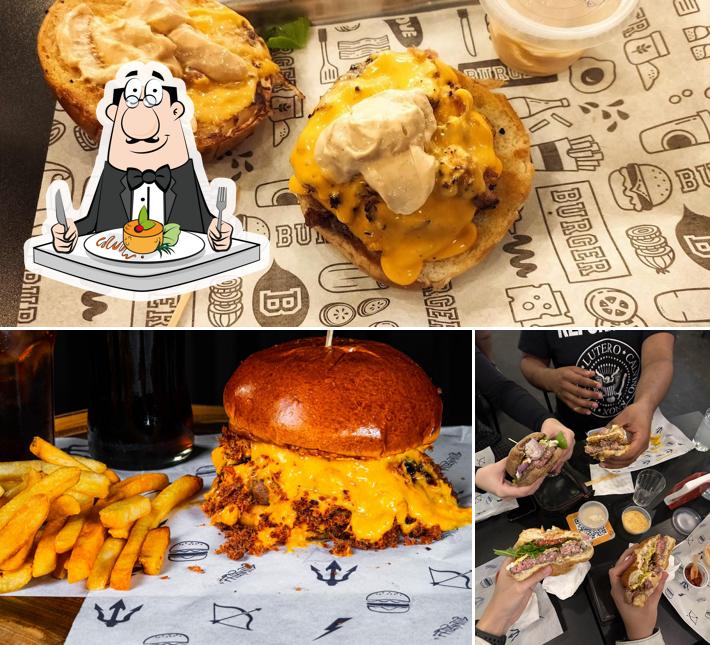 Comida em Atlantis Burguer