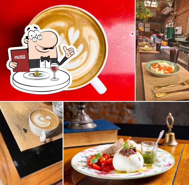 Comida em Café Hotel no Mojo Society