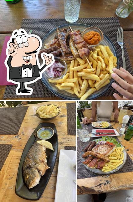 Gli interni di Konoba La nota