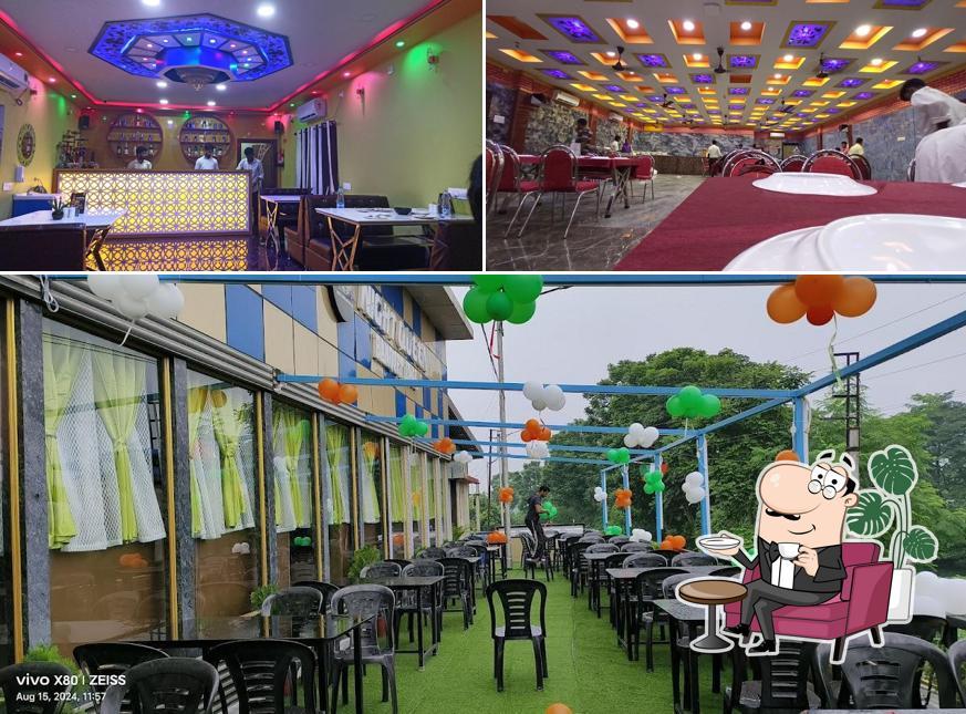 Take a seat at one of the tables at NIGHT QUEEN BANQUET HALL