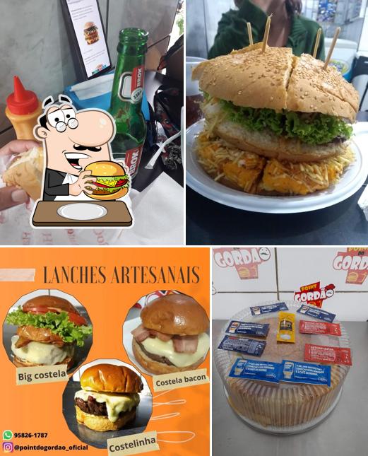 Hambúrguer em Point da Praça