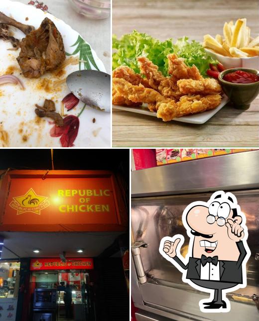 Republic of Chicken is distinguished by interior and food