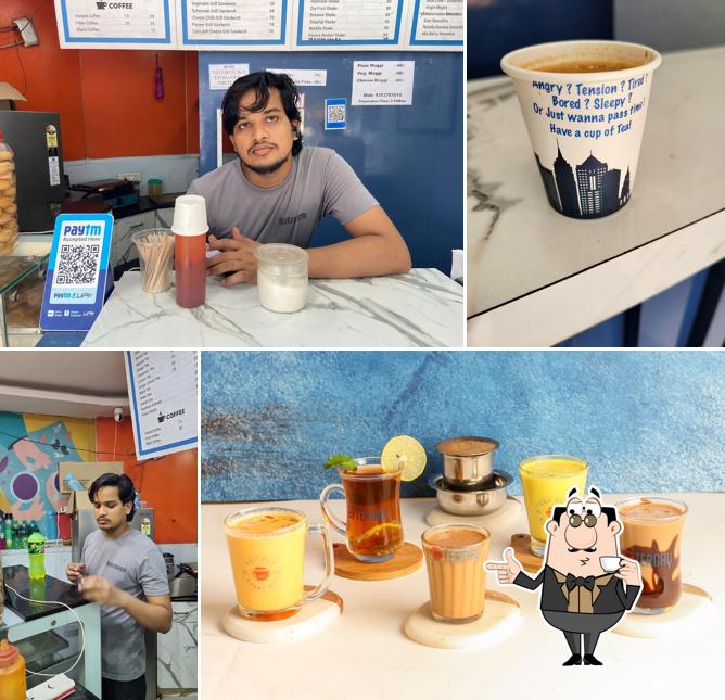 Enjoy a drink at Tea Day