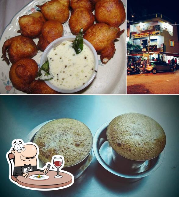 The restaurant's food and exterior
