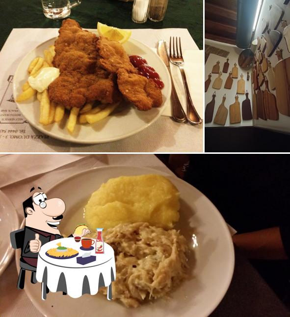 Piatto di formaggi al Self Restaurant Righetti