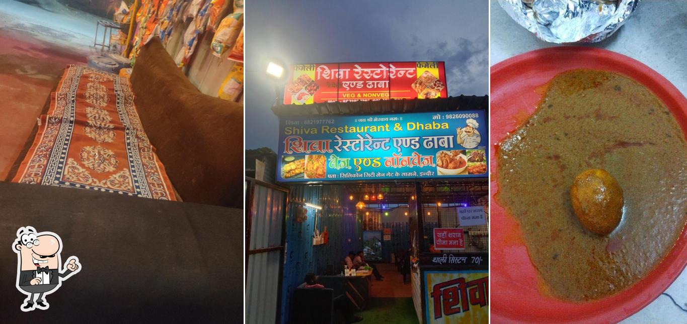 The interior of Shiva restaurant & dhaba