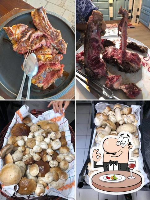 Cibo al Trattoria Al Caminetto