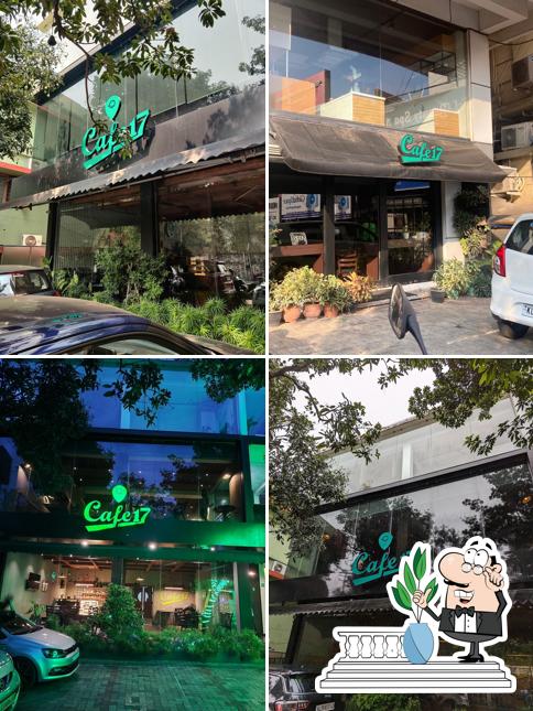 Check out how Café 17 looks outside