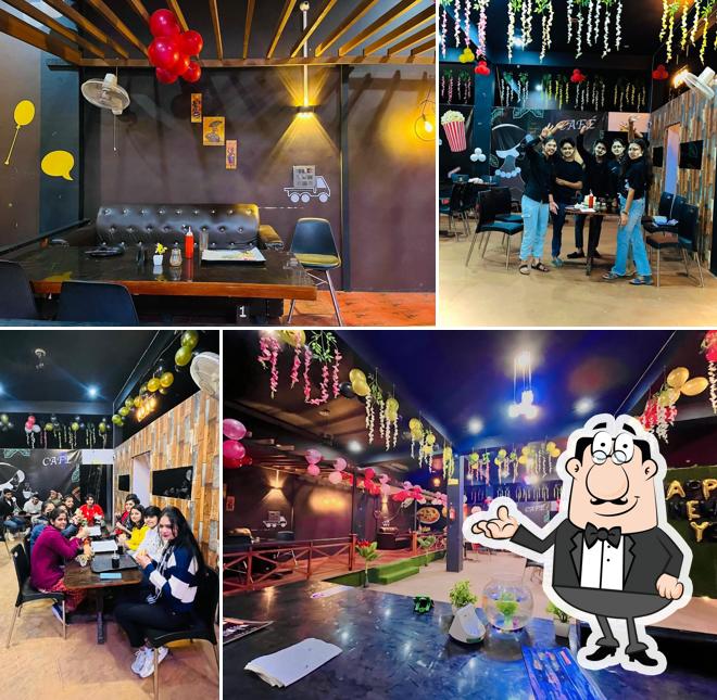 Check out how Aroma Cafe and Party Hall looks inside