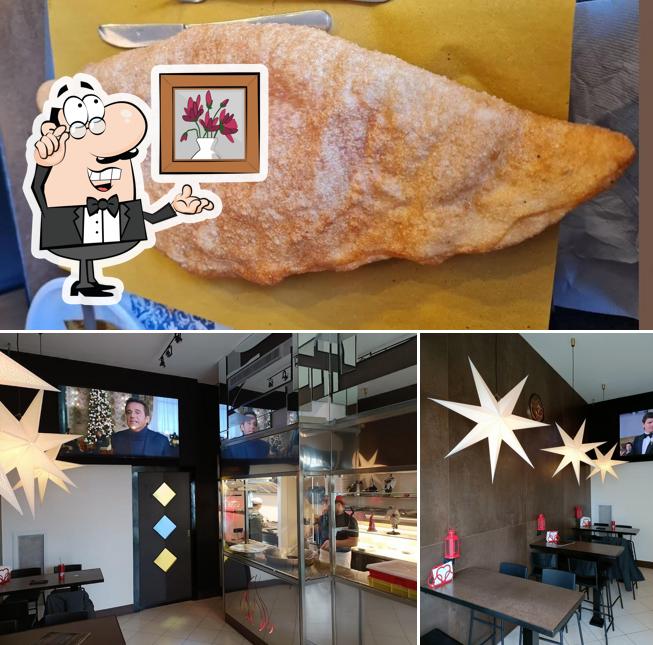 La immagine della interni e cibo di Correale Antica Pizza Fritta