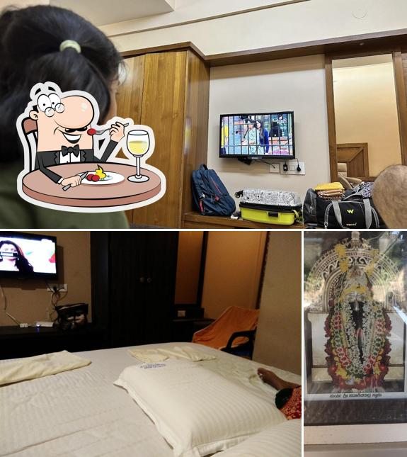 The picture of Hotel Mayura Residency’s food and interior