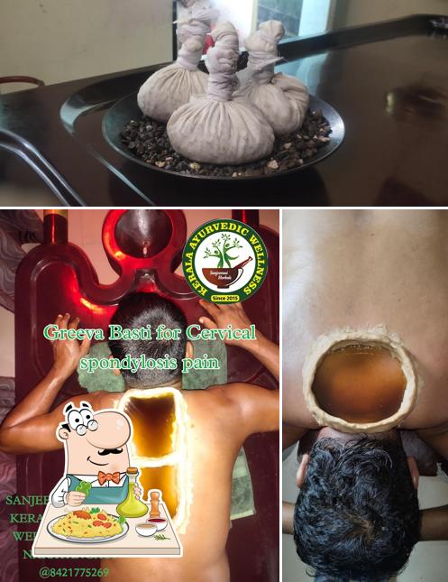 Food at Sanjeevani Herbals KERALA AYURVEDIC WELLNESS CENTER( Kerala Panchakarma) ENAGIC Kangen Water Distributor,QUALITY LUNCH